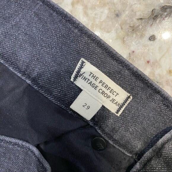 Madewell The‎ Perfect Vintage Crop Jean Size 29 - Picture 6 of 10